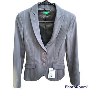 NEW‎ WT UNITED COLORS OF BENETTON PIN STRIPE JACKET. SIZE 40